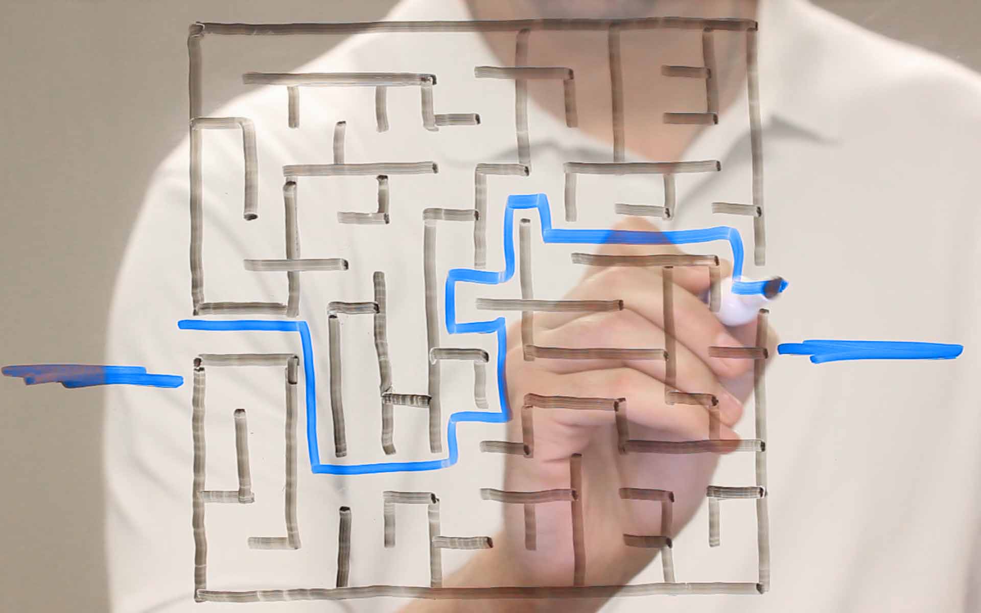 Dry Erase Maze
